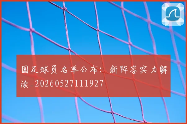 国足球员名单公布：新阵容实力解读_20260527111927